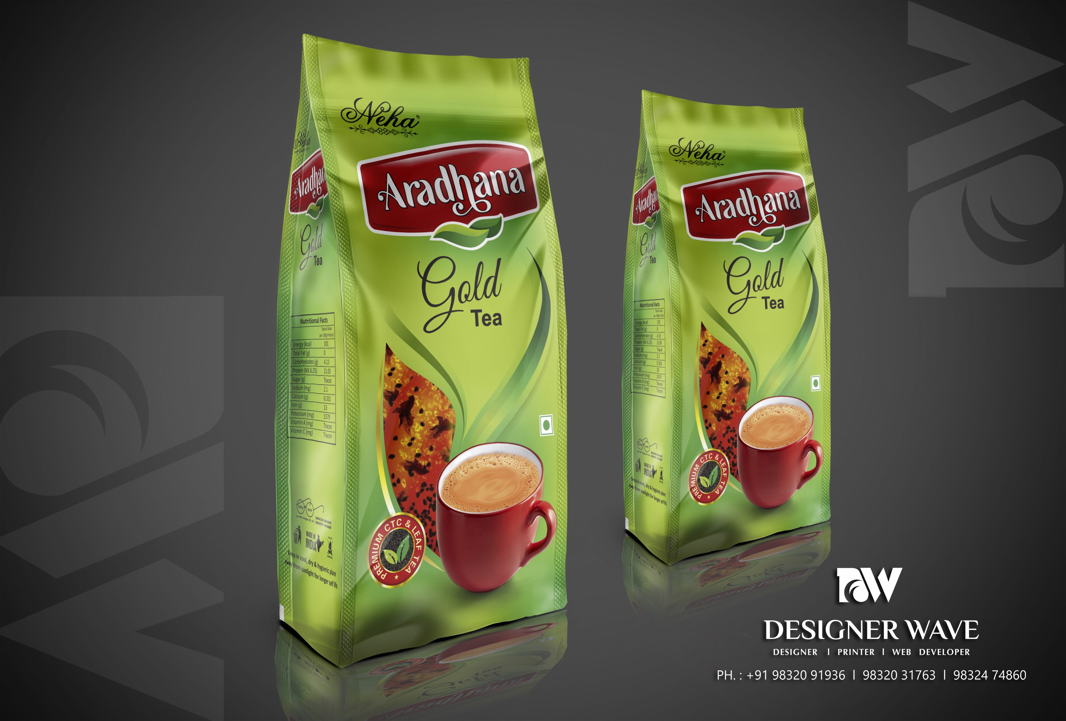 Aradhana Gold CTC Tea